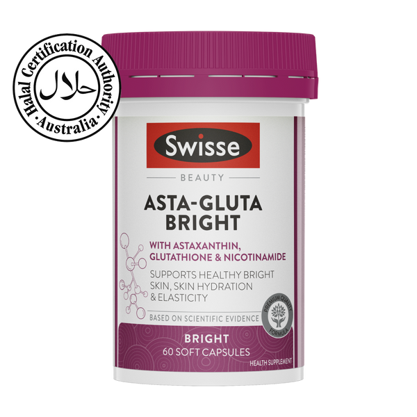 Swisse Beauty Asta-Gluta Bright 60 Caps – Swisse Singapore
