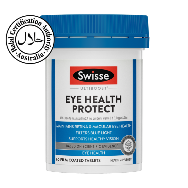 Complément Alimentaire Swisse Eye Health+ - Lutéine Et Zéaxanthine, 30 Capsules, Fabriqué En Australie