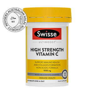 Swisse Ultiboost High Strength Vitamin C 60 Tabs