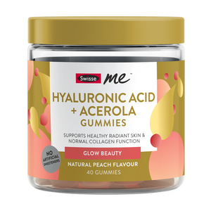 Swisse Me Hyaluronic Acid + Acerola Gummies 40 Pack