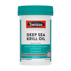 Swisse Ultiboost Deep Sea Krill Oil 60 Caps