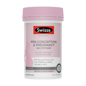Swisse Ultinatal Pre-Conception and Pregnancy Multivitamin 180 Caps