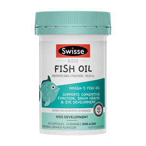 Swisse Kids Fish Oil 60 Caps (EXP: Dec 23)