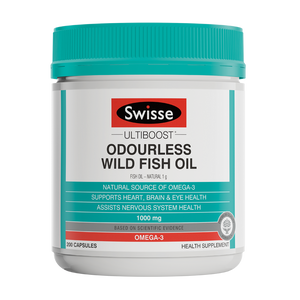 Swisse Ultiboost Odourless Wild Fish Oil 1000Mg